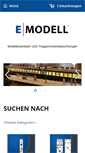 Mobile Screenshot of e-modell.eu